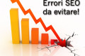 Errori SEO da evitare!