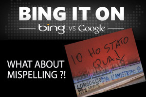 Bing e gli errori di grammatica